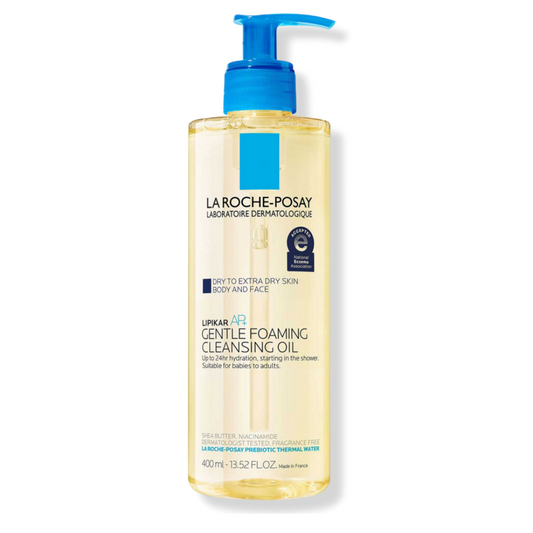 Lipikar Aceite Limpiador de Rostro y Cuerpo en Espuma Para Piel Seca-Extra Seca